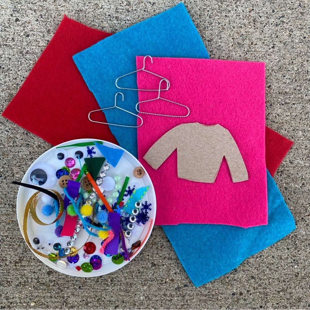 Ugly Sweater DIY Ornament Kit